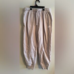 Women's Nike Sportswear Club Fleece Midrise Joggers Size Large
